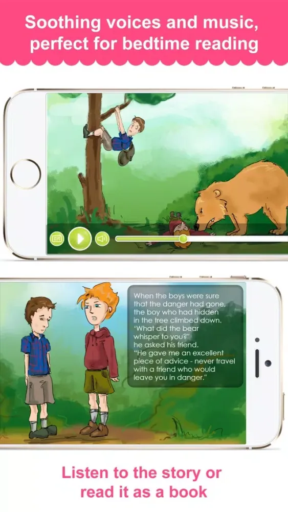 Zrzuty ekranu The Bear and the Boys - Narrated classic fairy tales and stories for children