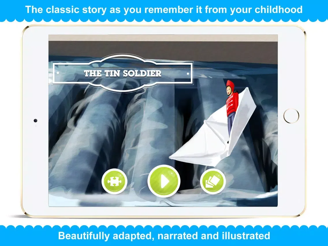 Capturas de tela do The Tin Soldier - Narrated Children Story iPad 