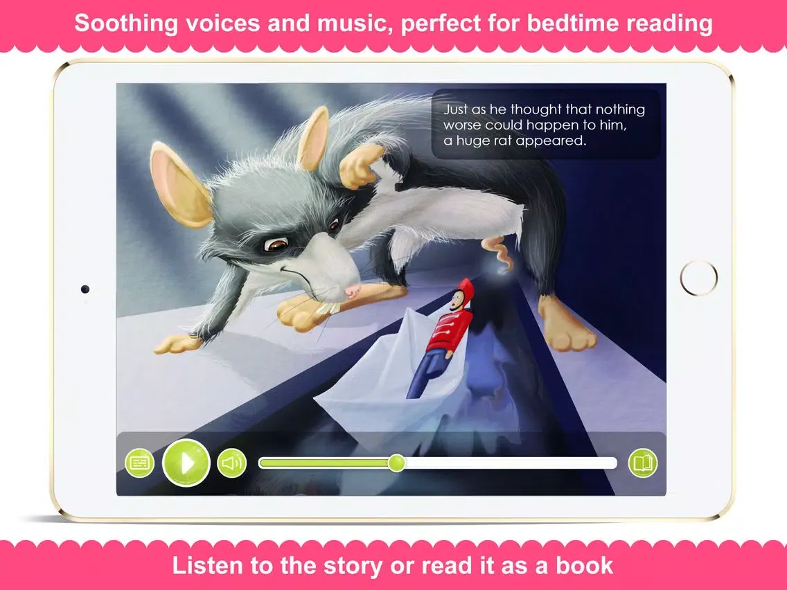 Capturas de tela do The Tin Soldier - Narrated Children Story iPad 