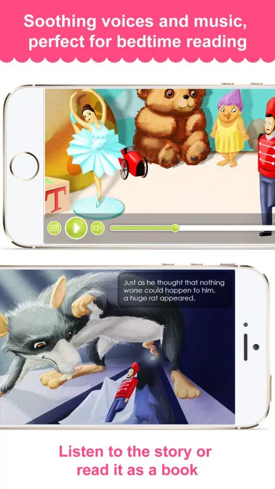 Capturas de tela do The Tin Soldier - Narrated Children Story