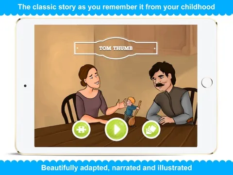 Zrzuty ekranu Tom Thumb - Narrated Children Story iPad 