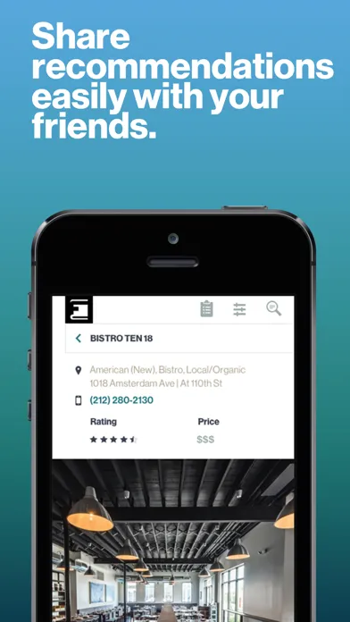 Finny | Dining App Screenshots