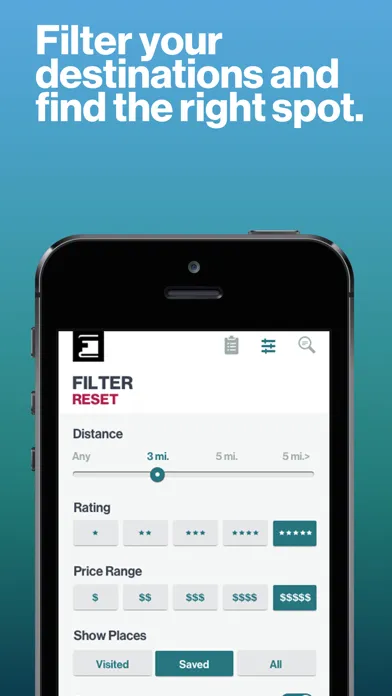 Finny | Dining App Screenshots