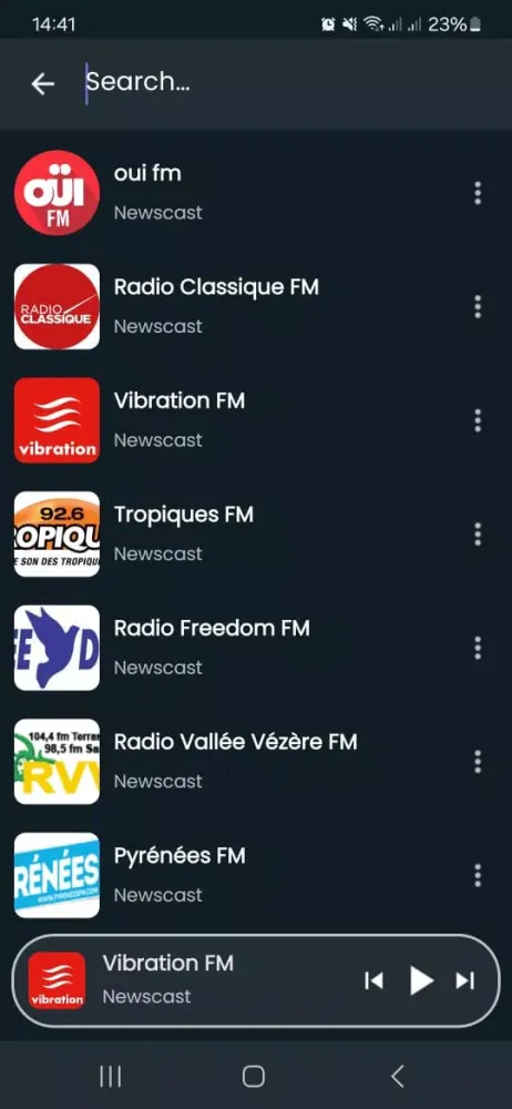 Radio France Screenshots