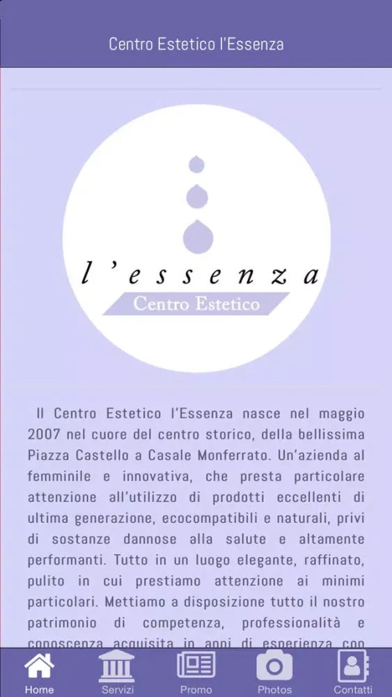 Capturas de tela do L'Essenza Centro Estetico