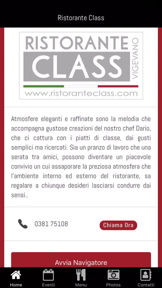 Zrzuty ekranu Ristorante Class