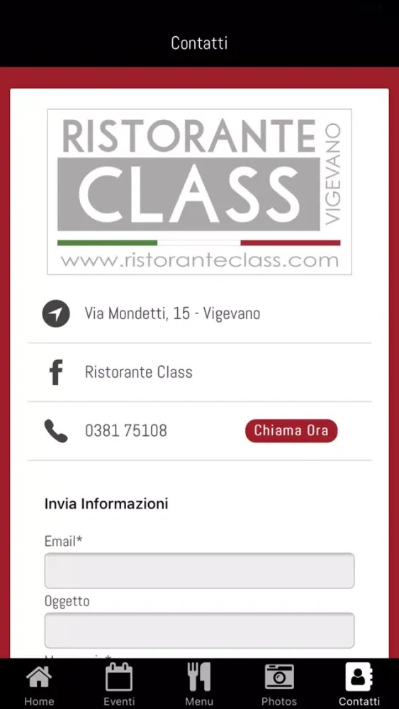 Zrzuty ekranu Ristorante Class