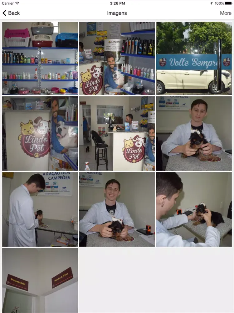 Lindo Pet iPad  Screenshots