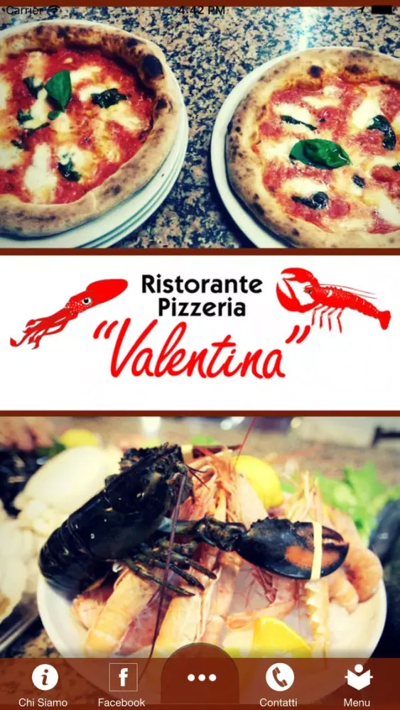 Ảnh chụp màn hình của Valentina Ristorante Pizzeria