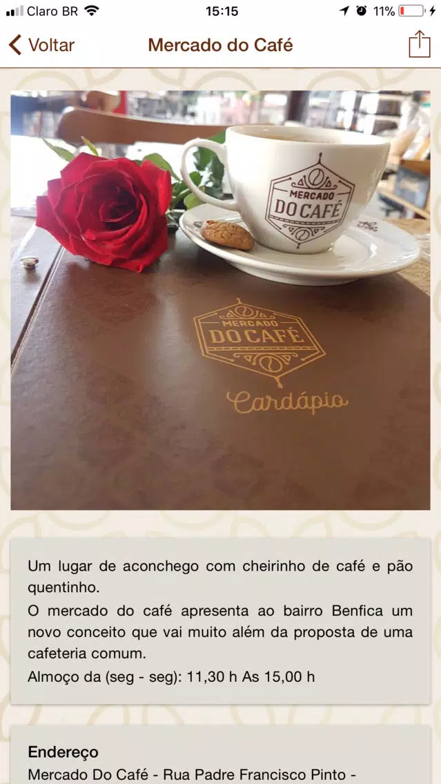 Tangkapan skrin Mercado do Café