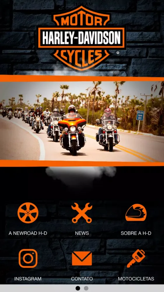 Zrzuty ekranu Newroad Harley-Davidson
