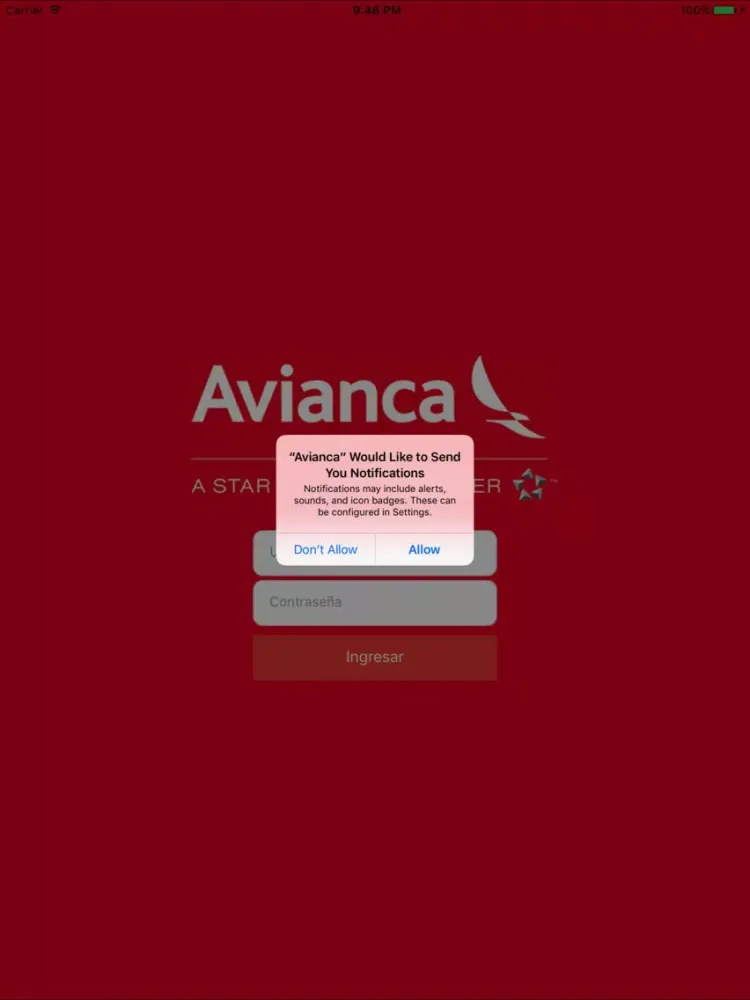 Capturas de pantalla de Avianca-Ventas iPad 