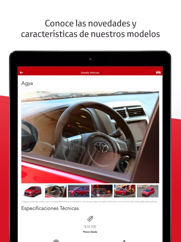 Toyota Honduras iPad  سکرین شاٹس