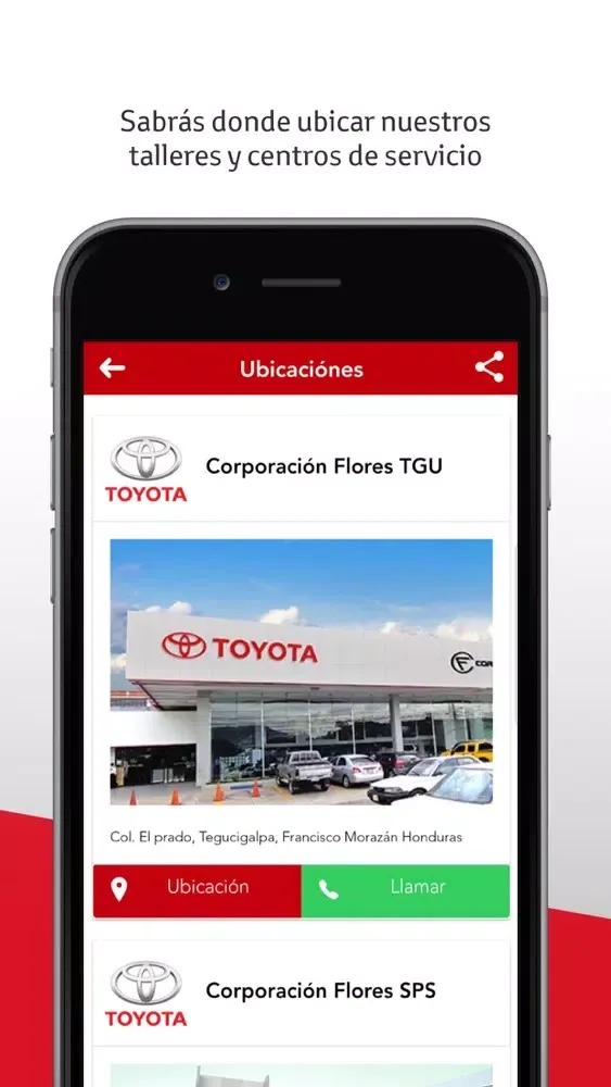 Toyota Honduras سکرین شاٹس
