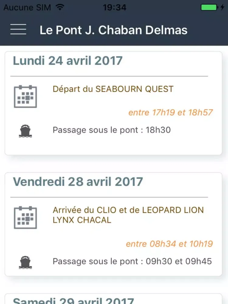 Le Pont Chaban Delmas Bordeaux iPad  스크린샷