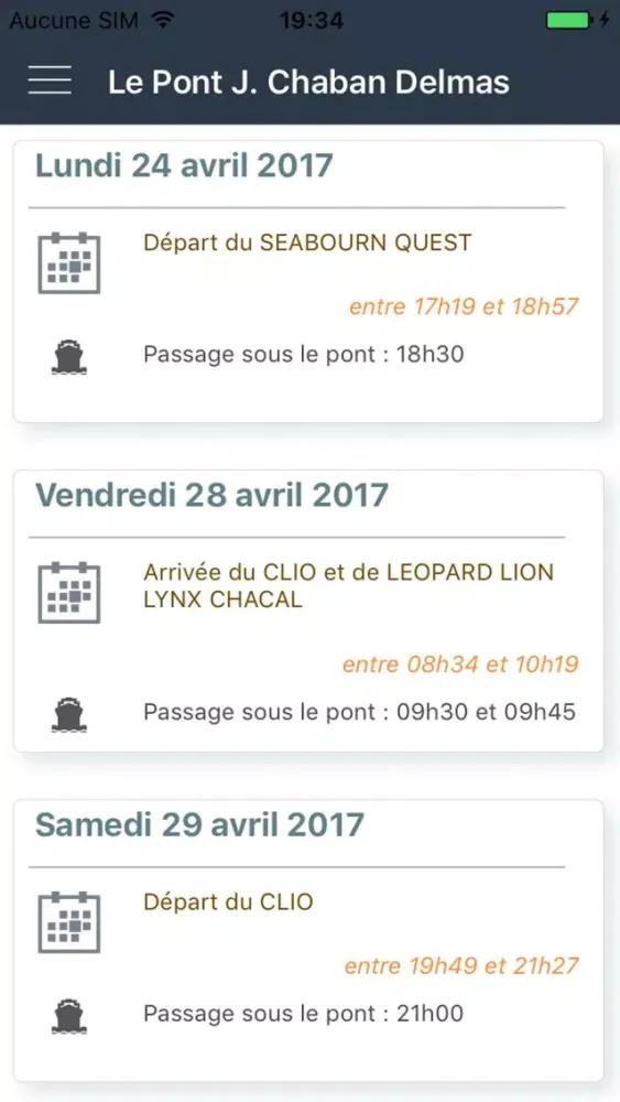 Le Pont Chaban Delmas Bordeaux 스크린샷