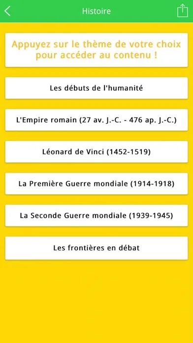 Histoire - Géographie, l'appli應用截圖