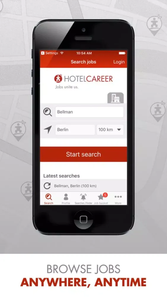 Screenshot di Hospitality Jobs - Hotelcareer