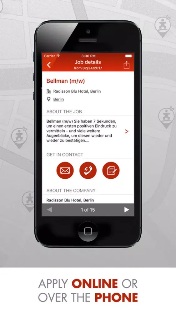Screenshot di Hospitality Jobs - Hotelcareer