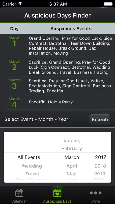 Chinese Calendars Screenshots