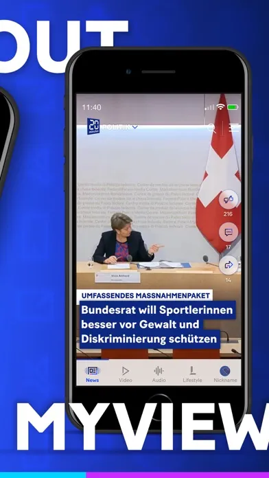 20 Minuten - Nachrichten Screenshots