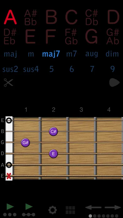 Guitar Chords स्क्रीनशॉट