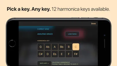 ภาพหน้าจอของ Harmonica