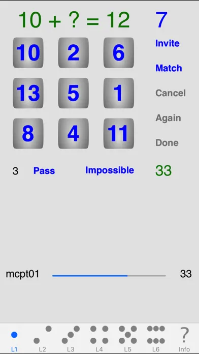 MindCalc Arithmetic Trainer स्क्रीनशॉट