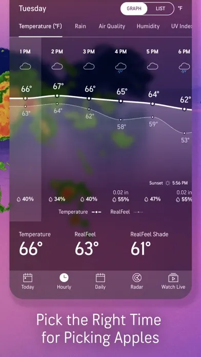 Скриншоты AccuWeather: Weather Forecast