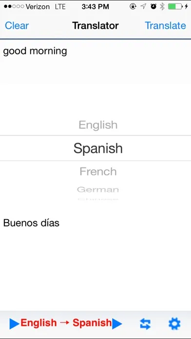 Captures d'écran de Translator with Voice
