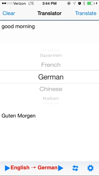 Captures d'écran de Translator with Voice