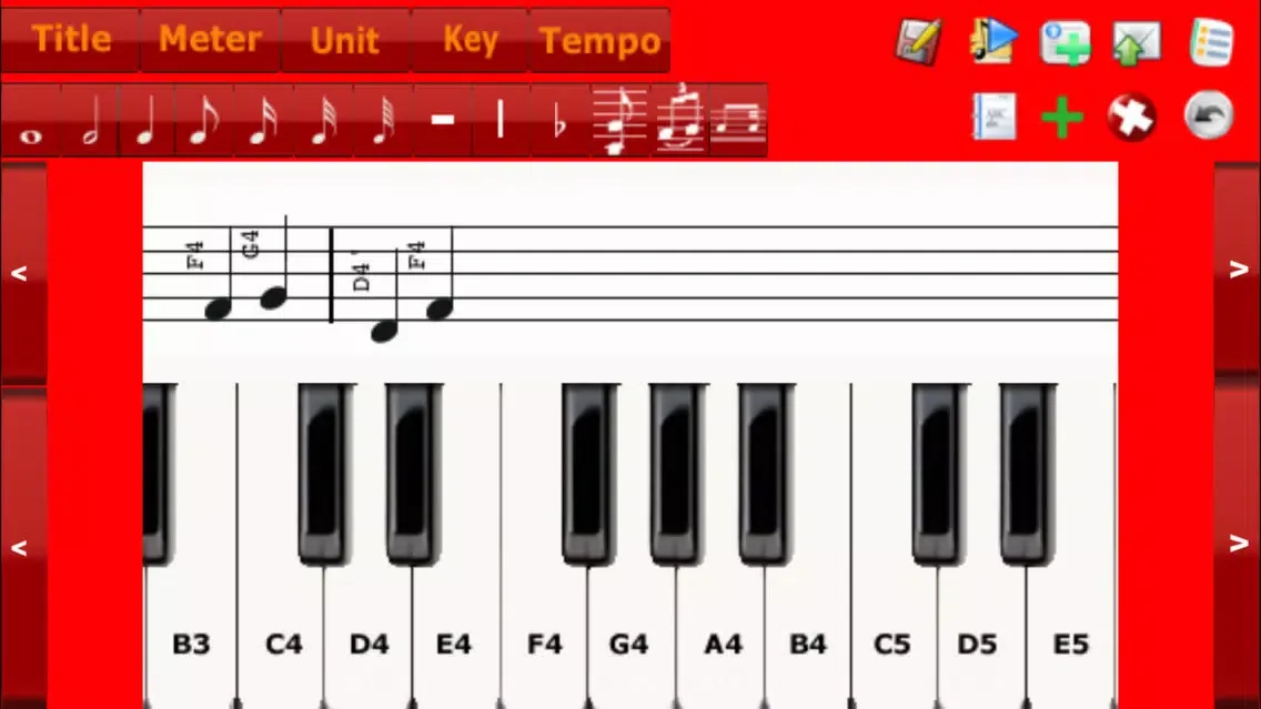 Composer Screenshots