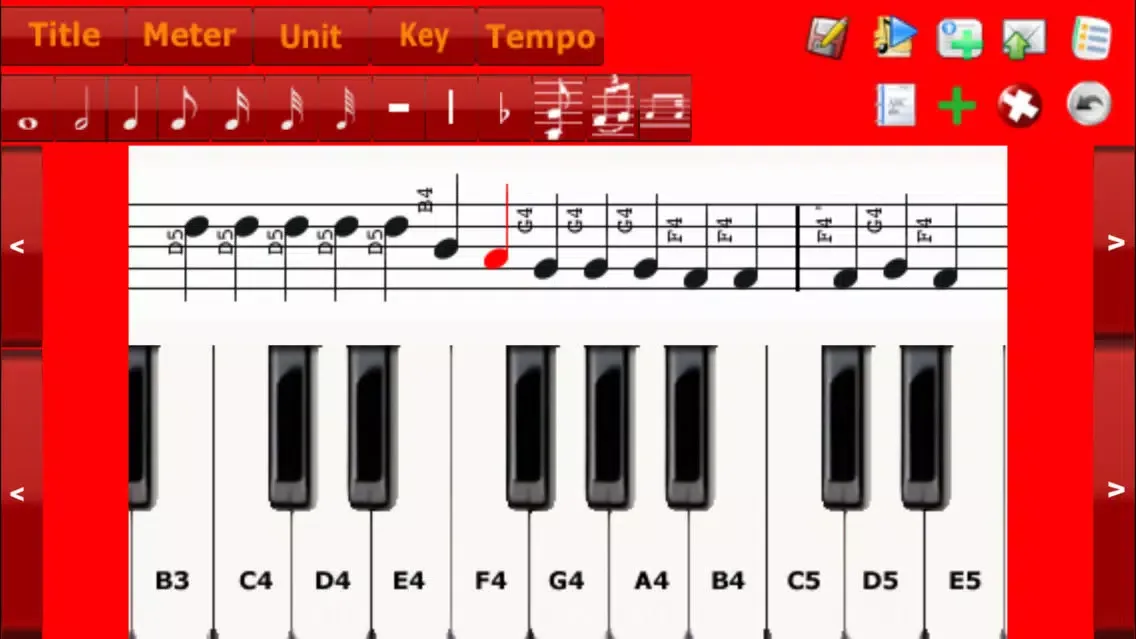 Composer Screenshots