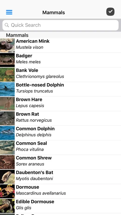 Collins British Wildlife应用截图