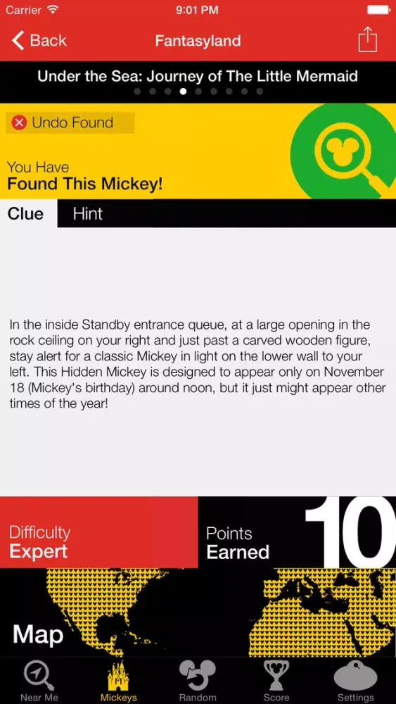 Hidden Mickeys: Disney World سکرین شاٹس