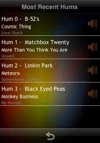 Ảnh chụp màn hình của An iHum™ Nation - FREE - Music Humming Game
