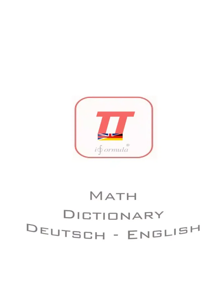 Captures d'écran de idict math EN<->GER iPad 