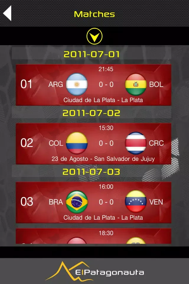 Copa America Edition - Sports Central El Patagonauta Screenshots