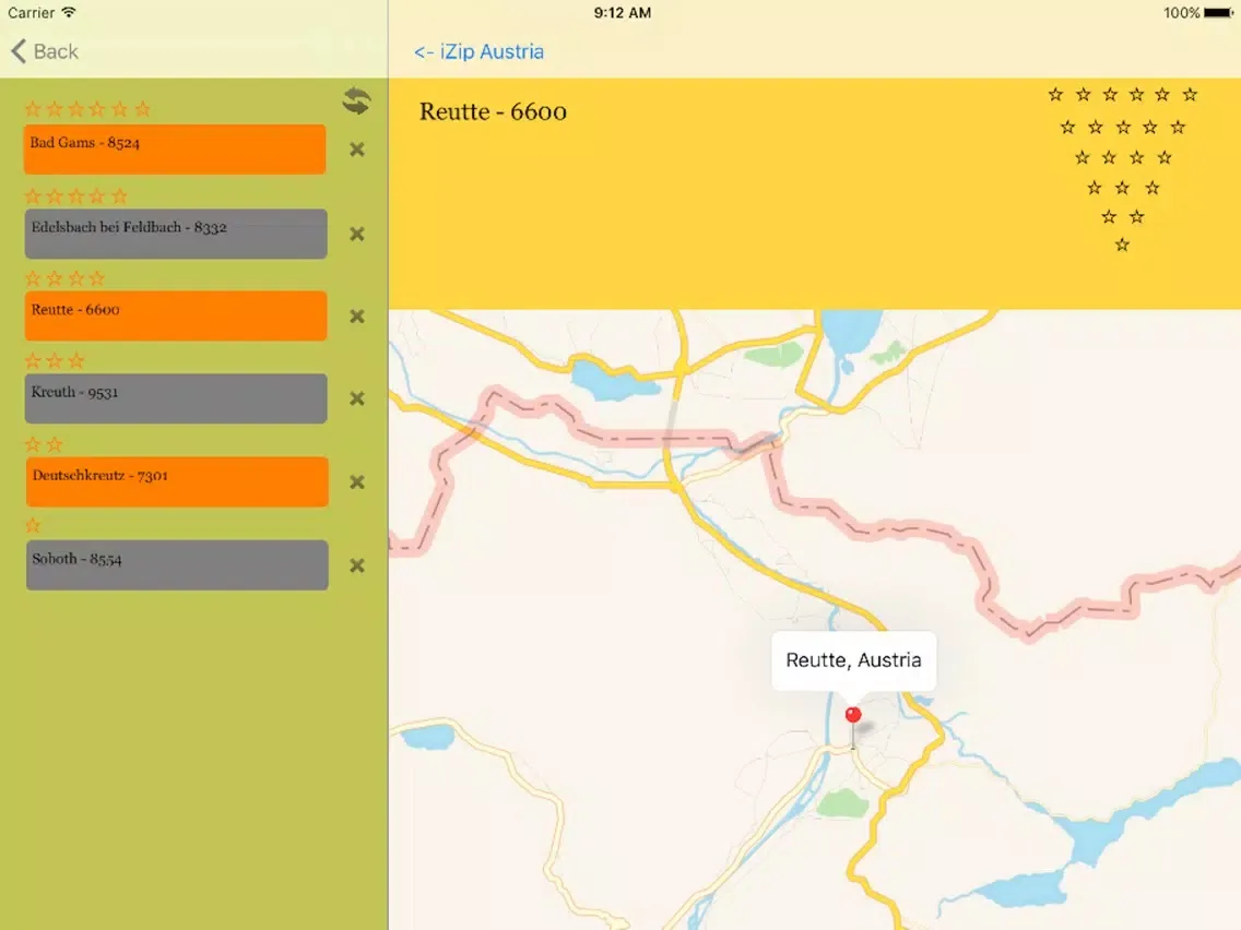 izip Austria iPad 应用截图