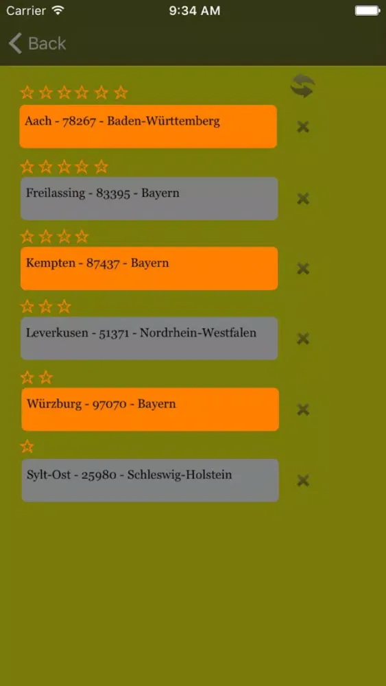 izip Postleitzahl Deutschland Screenshots