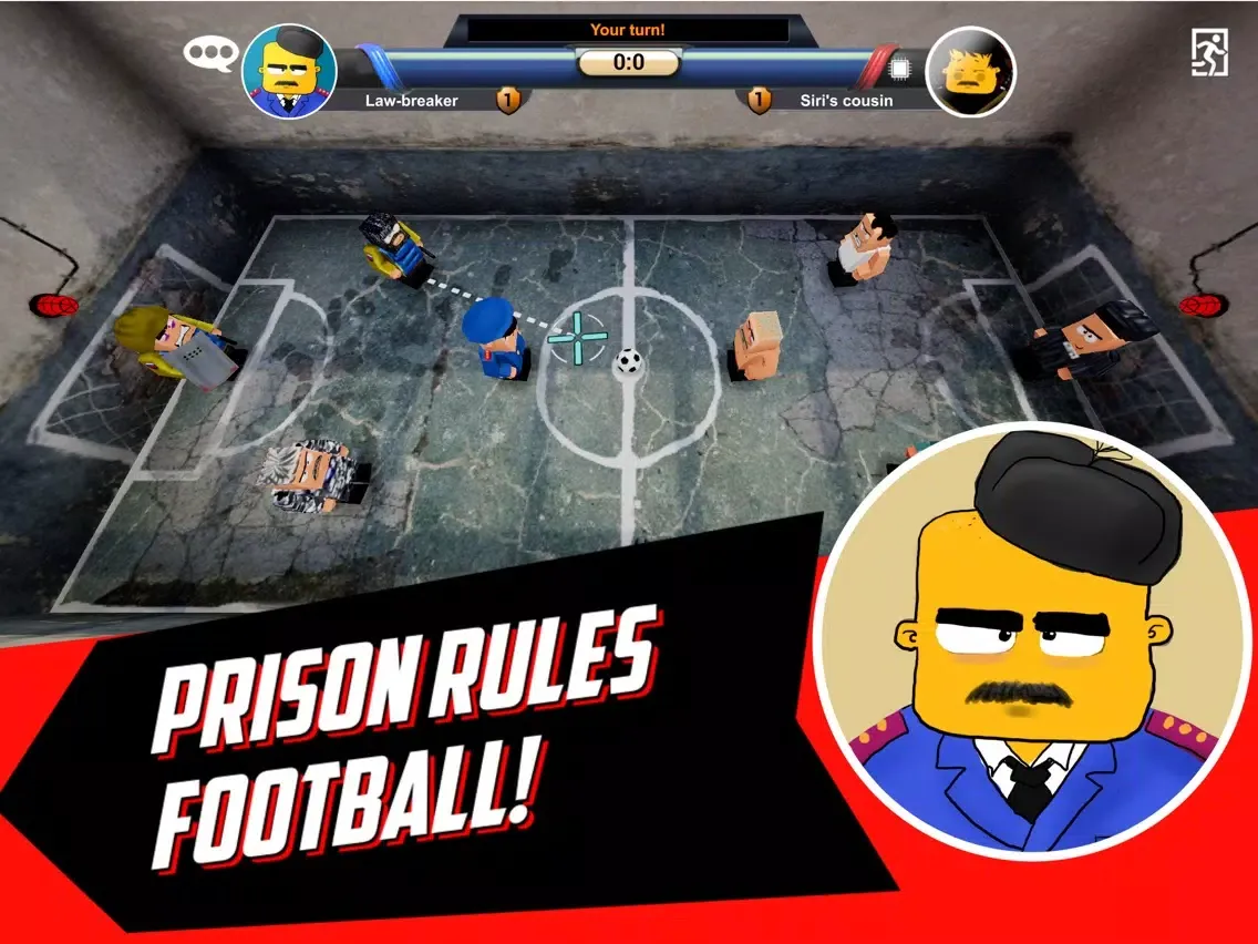 Jail Football - Soccer Maniacs iPad 应用截图