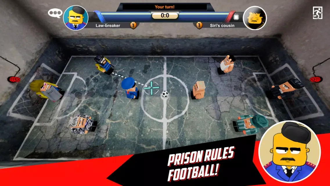 Jail Football - Soccer Maniacs应用截图