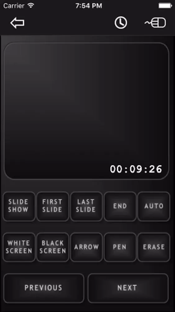 Tangkapan skrin mbPointer: PowerPoint slide show remote control