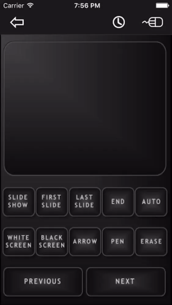 Tangkapan skrin mbPointer: PowerPoint slide show remote control