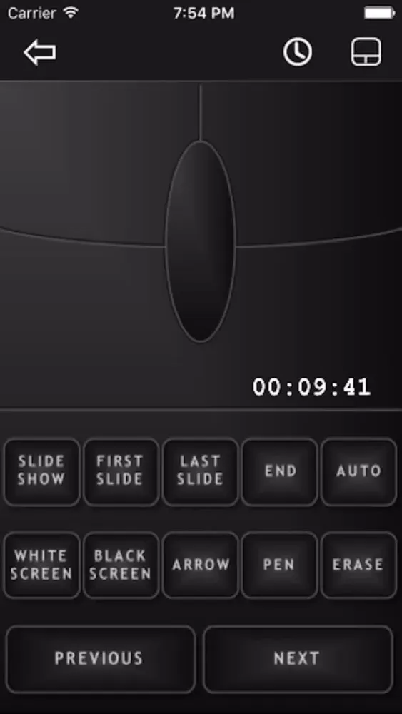 Tangkapan skrin mbPointer: PowerPoint slide show remote control