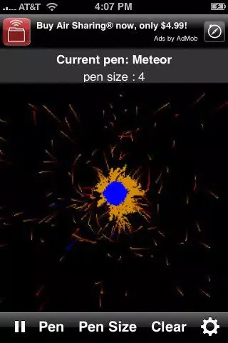 Capturas de tela do Meteors Lite (Falling Sand Game)