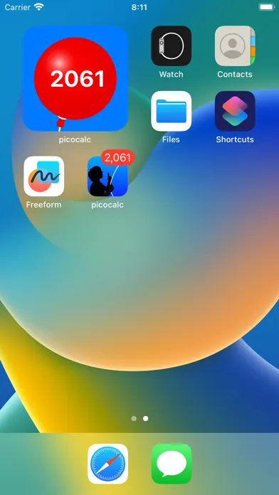 Скриншоты picocalc