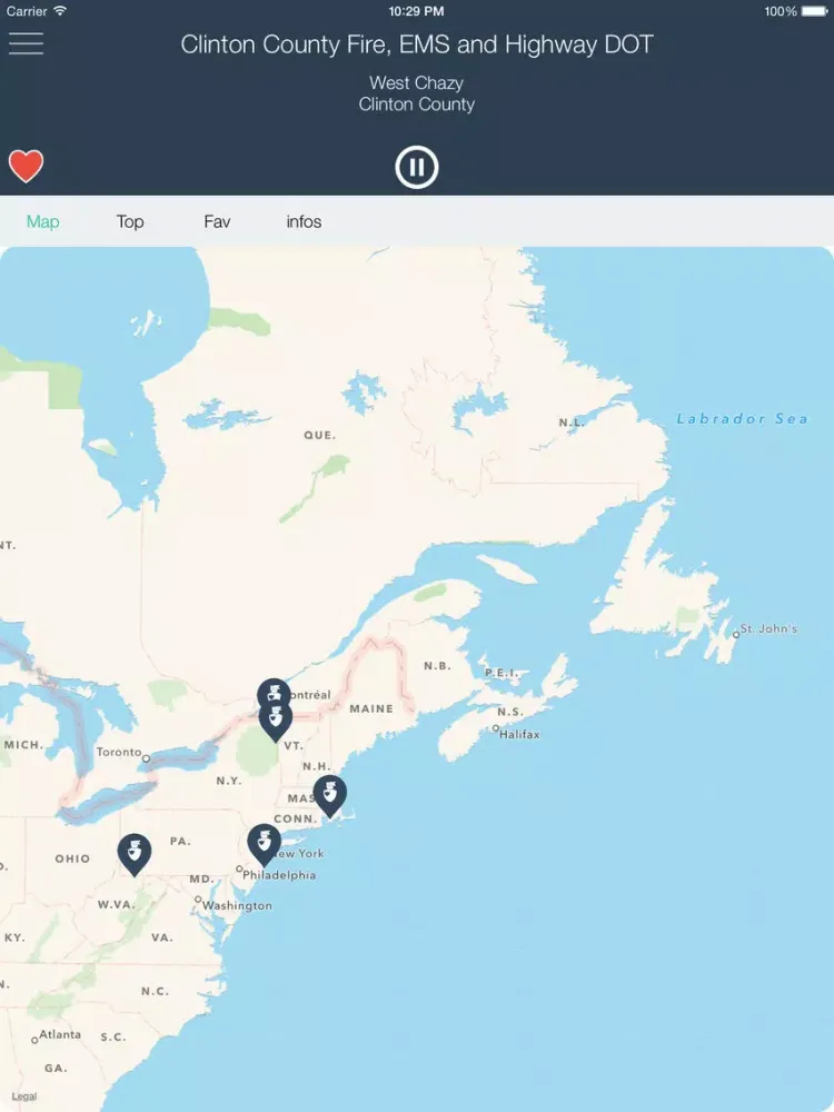 تصاویر Police radio scanner iPad 