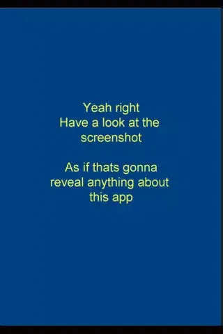 ภาพหน้าจอของ The Little Application That Does Nothing