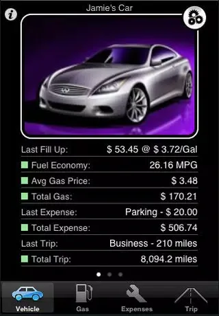 VehiCal - Car Expense Management 스크린샷